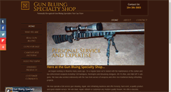 Desktop Screenshot of gunbluingspecialtyshop.com
